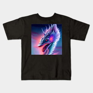 Crystal Dragons Series #21: Dawn Borealis Kids T-Shirt